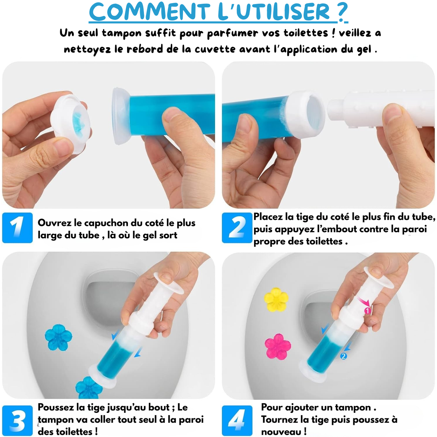 Toiletta™ - Pour une toilette qui sent bon !
